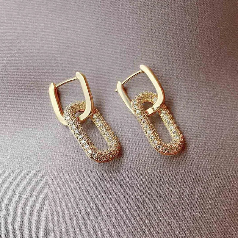 Gigi boucles d'oreilles géométriques