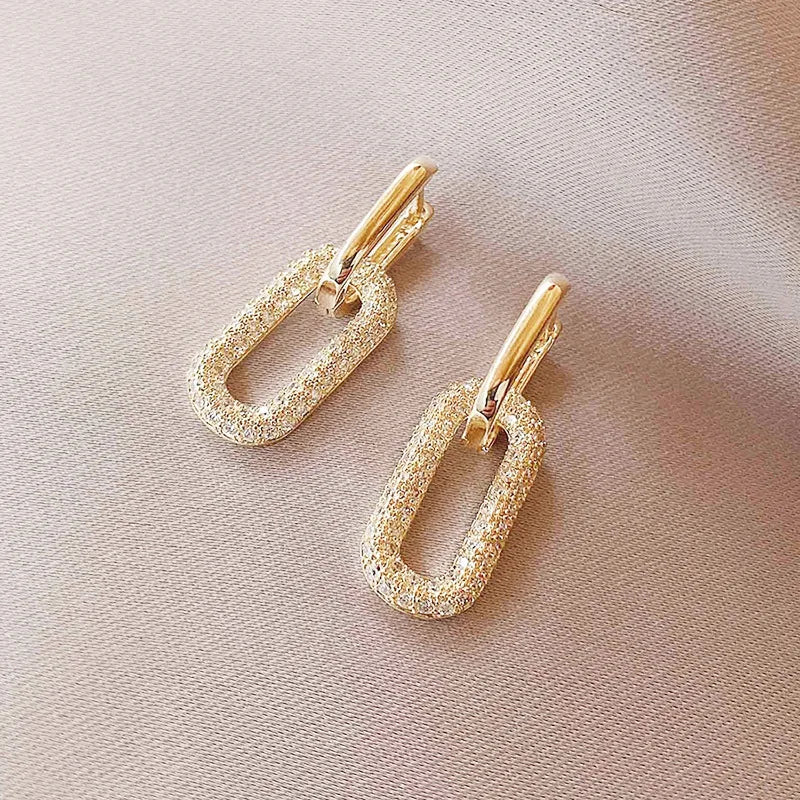 Gigi boucles d'oreilles géométriques