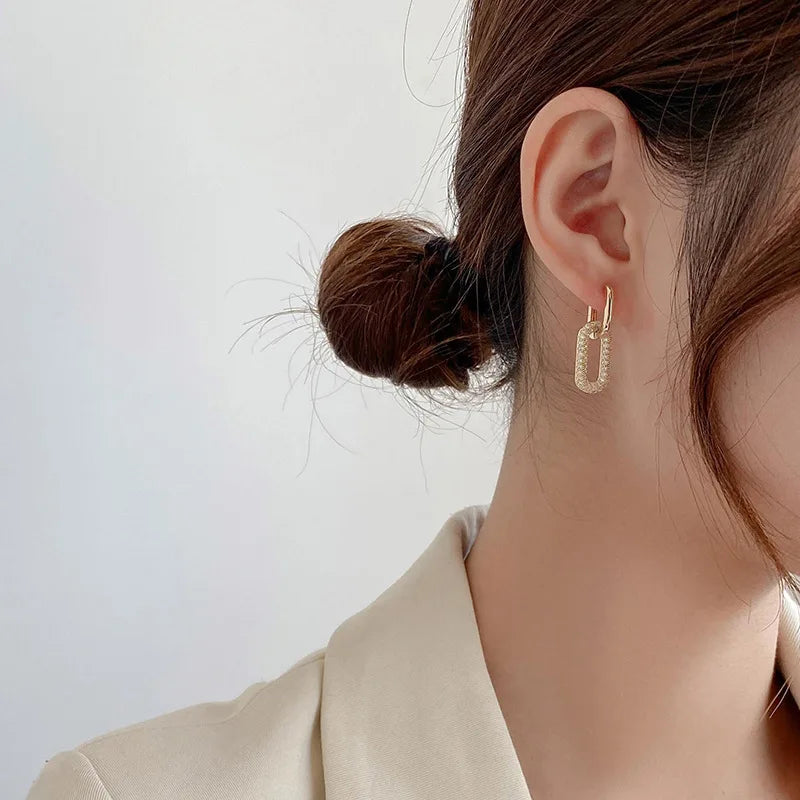 Gigi boucles d'oreilles géométriques