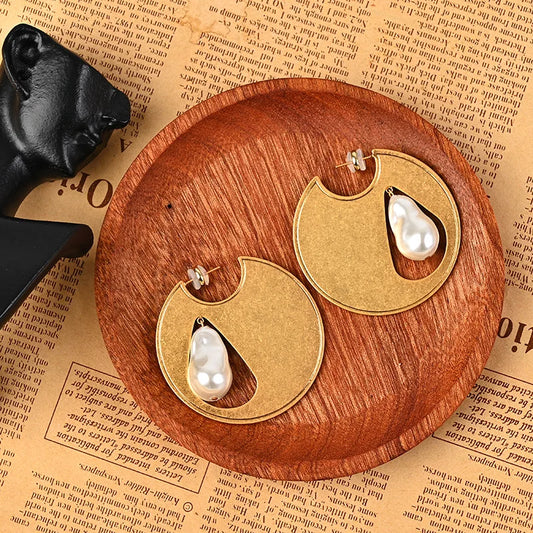 André boucles d'oreilles en perles